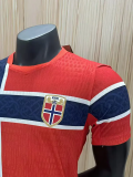 26-27 Norway Home Player Version Soccer Jersey