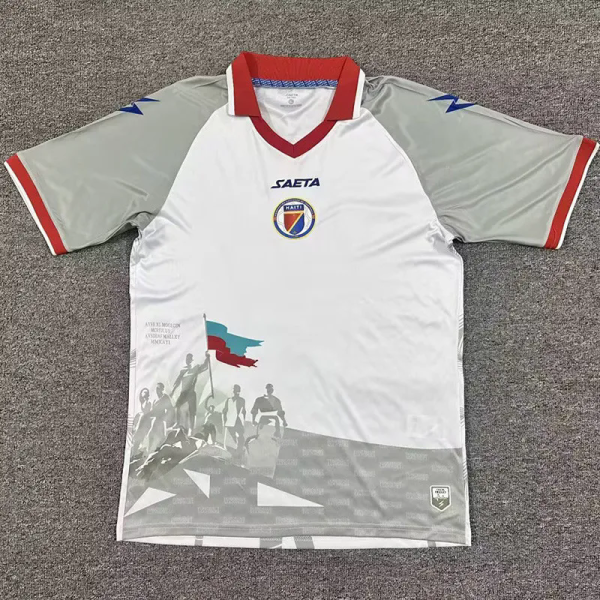 26-27 Haiti Away Fans Soccer Jersey
