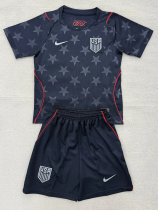 26-27 USA Away Kids Soccer Jersey
