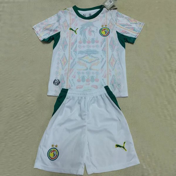 26-27 Senegal Home Kids Soccer Jersey