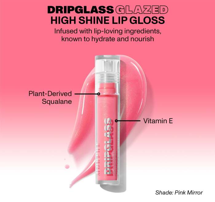 Dripglass Glazed High Shine Lip Gloss