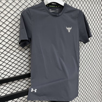 A222 UA Royal blue High Quality Casual T-Shirt #牛头