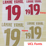 24-25 BAR Away Kids Player Version Soccer Jersey (球员童装)
