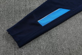 2025-26 Marseille Fancy blue Jacket Tracksuit