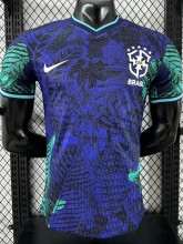 24-25 Brazil Blue Special Edition Player Version Soccer Jersey *有领