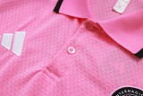 25-26 Inter Miami Pink Short shirts and Long trousers Suit #C2535