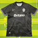 2025-26 Sporting Lisbon Black Fans Soccer Jersey