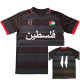 24-25 Palestine FC Black Fans Soccer Jersey 红袖边