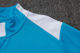 2025 JOM Fancy blue Half Pull Tracksuit (半拉链)