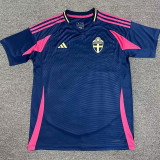 24-25 Sweden Away Fans Soccer Jersey