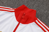 2025-26 Bayern White Kids Jacket Tracksuit #E2525(童装)