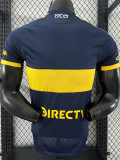 25-26 Boca Juniors Home Player Version Soccer Jersey
