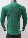 25-26 Mexico Special Edition Green Long Sleeve Player Version Soccer Jersey (长袖球员)