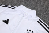 25-26 Germany White Kids Half Pull Tracksuit #E25150(童装)(半拉链)
