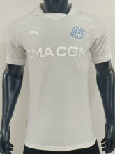 24-25 Marseille White 125th Anniversary Player Version Soccer Jersey