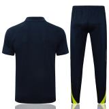 2025-26 RMA Royal blue Polo Tracksuit #C2554