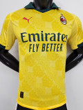 25-26 ACM Yellow Player Version Soccer Jersey