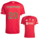 2025-26 LIV Home Print CHAMPIONS # 20 Fans SoccerJersey