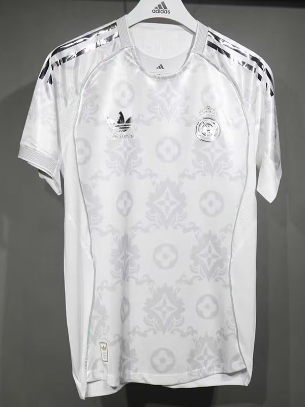 2025-26 RMA Silver Grey Special Edition Player VersionTraining Shirts (球员)