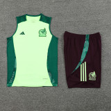 24-25 Mexico Green Tank top and shorts suit