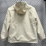 2024 NB Velvet Thickened warm Beige Outdoor Jackets #F8加绒冲锋衣