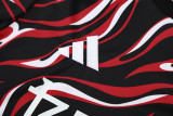 25-26 Man Utd Black red Training Short Suit