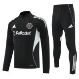 2025-26 Inter Miami Black Half Pull Tracksuit (半拉链）