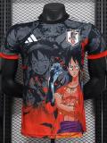 24-25 Japan Black Red Special Edition Player Version Soccer Jersey *红袖边