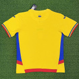 25-26 Romania Home Fans Soccer Jersey