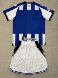 2025-26 Real Sociedad Home Football Jersey for Kids
