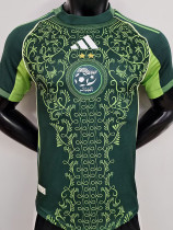 25-26 Algeria Green Player Version Training shirts #A37
