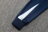 24-25 France Light blue Hoodie Jacket Tracksuit #F587