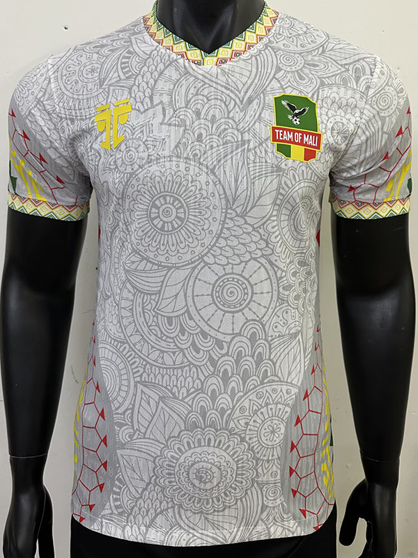 2025-26 Mali White Player Version Soccer Jersey