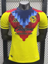25-26 Club America Yellow Commemorative Edition Player Version Soccer Jersey