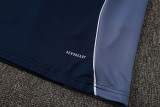 2025 AD Royal blue Half Pull Tracksuit #06(半拉链)