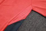 25-26 Bayern Orange Kids Jacket Tracksuit #E25141
