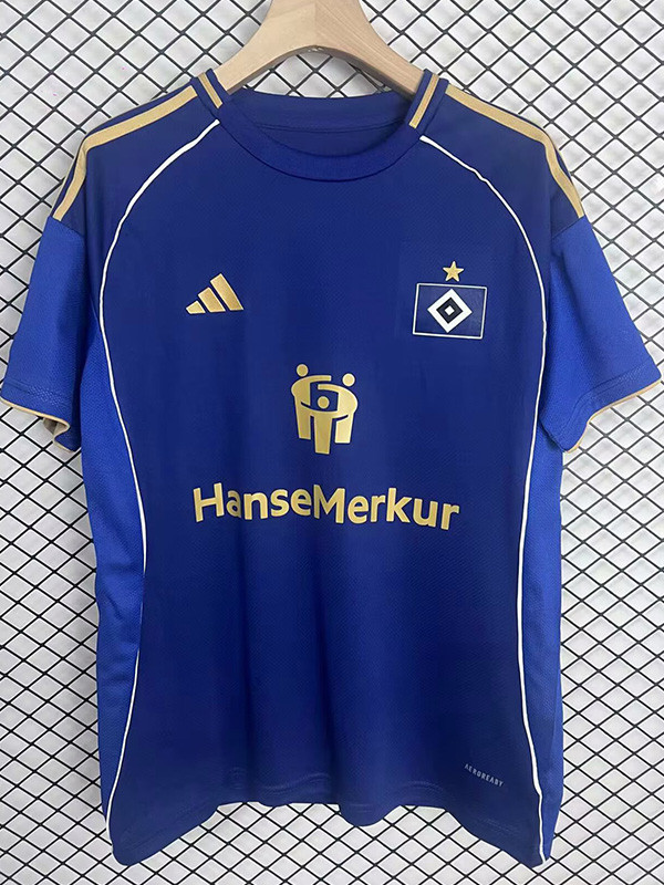 25-26 Hamburg SV Blue Special Edition Fans Soccer Jersey