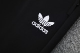 2025 AD Black Jacket Tracksuit #2308