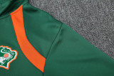 25-26 Ivory Coast Dark green Jacket Tracksuit