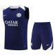 25-26 INT Royal blue Tank top and shorts suit