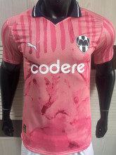 2025 Monterrey Pink Goalkeeper Player Version Soccer Jersey