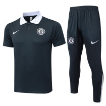 25-26 CHE Dark gray Short shirts and Long trousers Suit #C2522