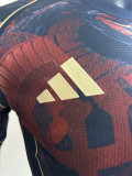 25-26 Man Utd Red Black Player Version Training shirts *蛇纹