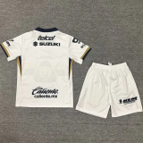 25-26 Pumas UNAM Home Kids Soccer Jersey