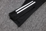 25-26 Argentina Black Kids Half Pull Tracksuit #E25130
