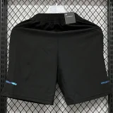 D980 AD Black Casual Short Pants