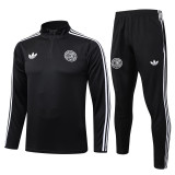2025-26 Germany Black Half Pull Tracksuit #B2579(半拉链）
