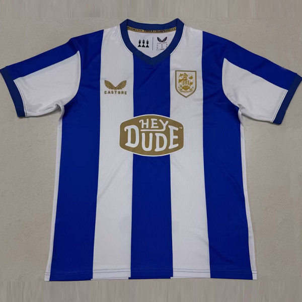 2025-26 Huddersfeld Town Home Fans Soccer Jersey