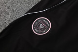 2025-26 Inter Miami Black Half Pull Tracksuit (半拉链）