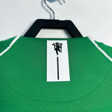 2007-2008 Man Utd Green Goalkeeper Long Sleeve Retro Soccer Jersey(长袖)